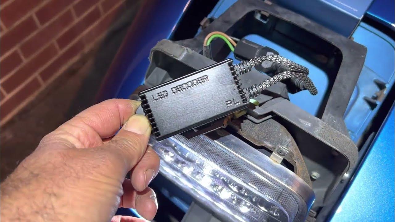 C4 Corvette DIY: Easy LED Headlight Upgrade w plug-n-play Resistors