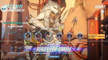 #3 [Placement] NRG Seagull as Hanzo on Watchpoint Gibraltar Escort ver.1.3.0.PTR