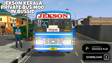 Jekson Private Bus Mod In Bus Simulator Indonesia - Bussid Bus Mod - Bussid Car Mod - Bussid