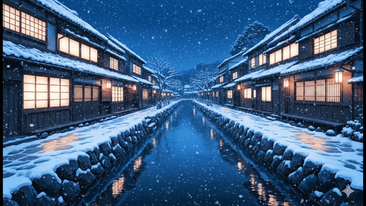 Tranquil Night 🌸 Lo-Fi Music for Focus