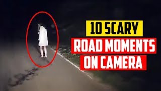 10 Scariest Road Encounters Caught on Dashcam