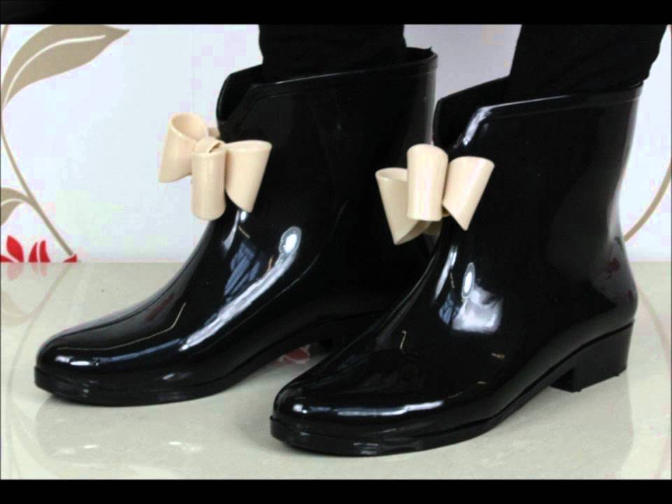 Ankle boot fashion wellingtons YouTube