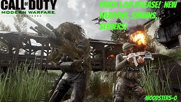 Call Of Duty: Modern Warfare Remastered Update: Patch Notes 1.08