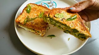 Dahi Sandwich | दही सैंडविच | Sandwich without cream and mayo