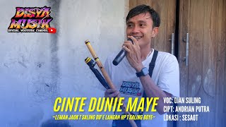 LAGU BUAT PASANGAN YANG LAGI LDR !! CINTE DUNIE MAYE BY OJAN SULING DISYA MUSIK