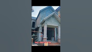 Nhà gác lửng mái thái hiện đại #respect  #house