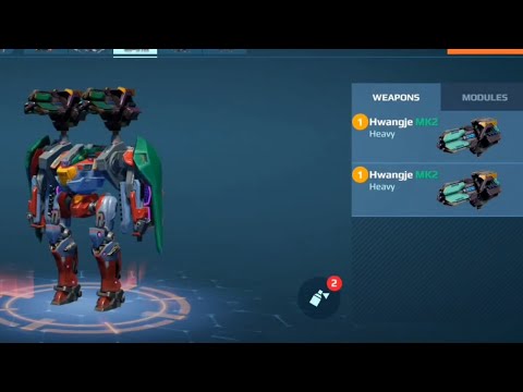 TESTING OUT THE HWANGJE SERAPH! BETTER THAN PUNCHERS? (War Robots)