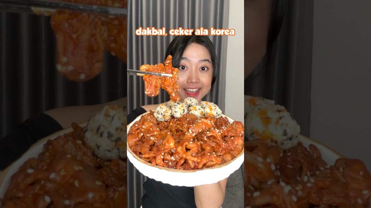 Dakbal, ceker pedas ala korea #ngeshortsbareng #resepsimple - YouTube