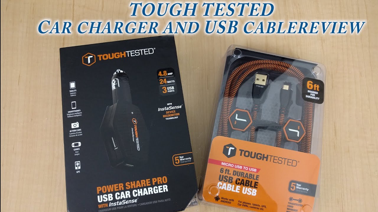 12ft Car Charger (Micro-Usb,Type-C) BONANZA!