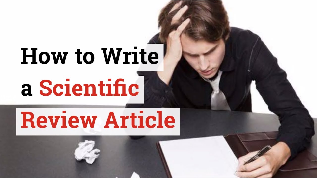 how to write a good science review article