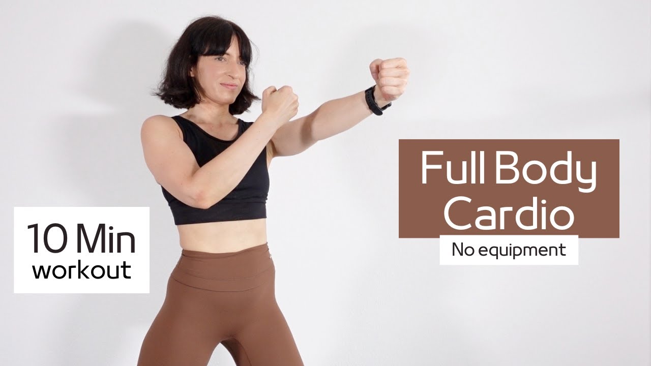 10 MIN FULL BODY CARDIO workout | no equipment | #coreworkout #cardio ...