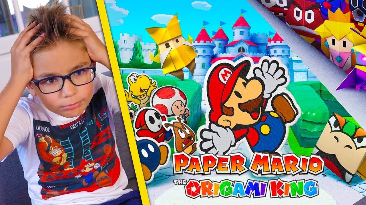 Je teste Paper Mario The Origami King ! (Nintendo Switch)