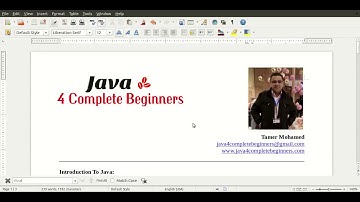 Java 4 Complete Beginners (Arabic) - 3.Introduction To Java Data Types