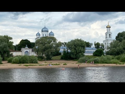 Теплоходная прогулка по реке Волхов в Великом Новгороде!