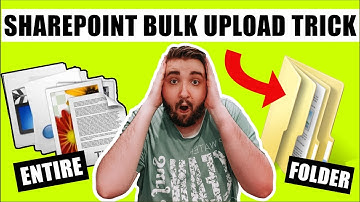 SharePoint Trick - Upload the entire folder!