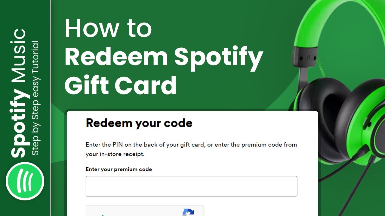 How to Redeem Spotify Gift Card 2024: Digital Tunes 
