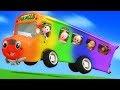 Roues sur le bus | Chanson enfantine | Rimes pour bébés | Children Songs | The Wheels On The Bus