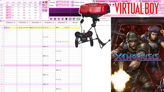 Xeno Crisis: Area 3 (Dunes) - Virtual Boy Cover 【Furnace Tracker】
