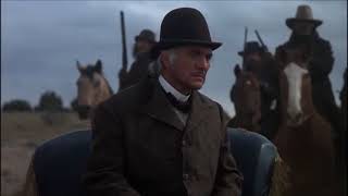 Young Guns 1988 Tunstall gets shot & the gang gets deputized scene