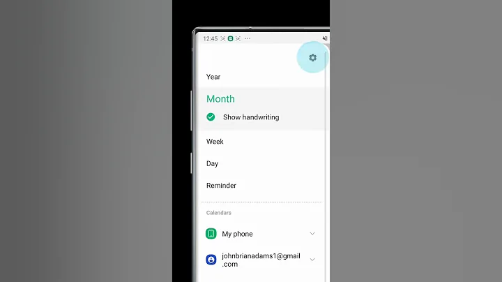 What calendar app does Samsung use? (2023)