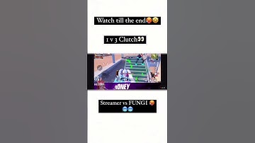 Streamer Vs Me | 1v3 Clutch | POV Fight | #shorts # trending