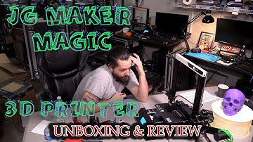 What have I done? | JG Maker MAGIC 3D Printer. Unboxing and Assembly