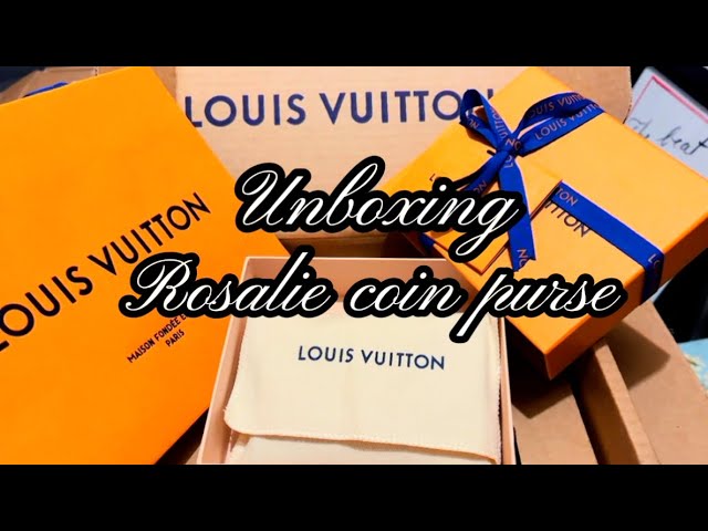 Louis Vuitton Rosalie Coin Purse Unboxing 