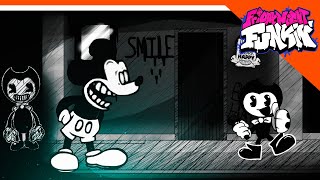 🎶 БОСС МИККИ МАУС EXE! ПРОТИВ БЕНДИ! Mickey exe vs Bendy 🎶 Friday Night Funkin' Прохождение