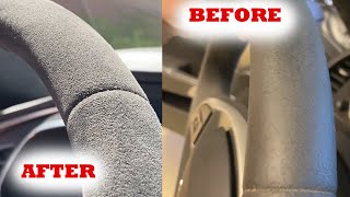 HOW TO Restore my Z06 Alcantara/Suede Steering Wheel