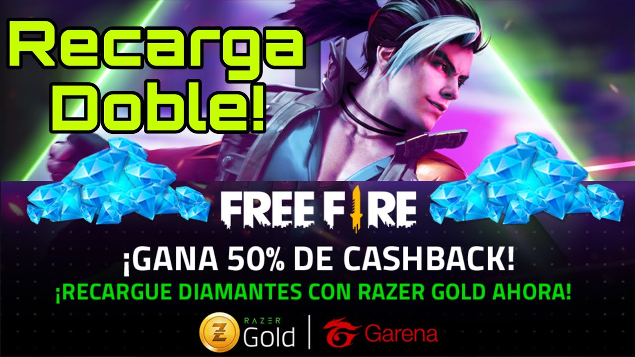 Razer Gold - Recarregue agora Diamantes no FreeFire com