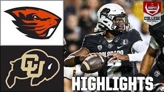 Colorado vs Oregon State Full Game Highlights