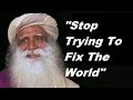 Sadhguru-human intellect - a major problem for human beings.