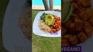 Idea de almuerzo vegano - Tofu en air fryer - Mixi