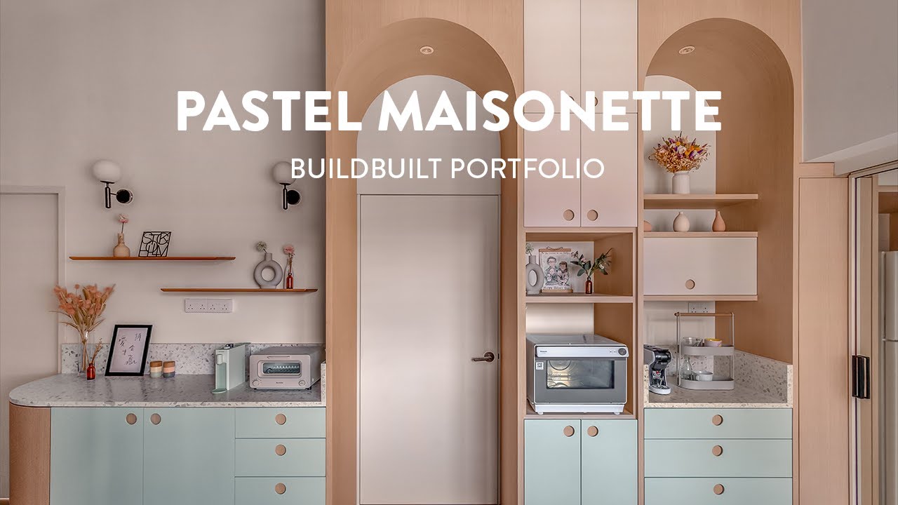 Scandi Themed Maisonette with Playful Pastel Interiors | BuildBuilt Portfolio