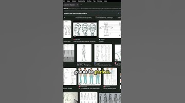 Front & side view character sketch for Smurf Cat meme - low poly 3d model game character in Blender