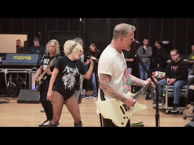 Metallica & Lady Gaga: Pre-Grammy Rehearsal class=