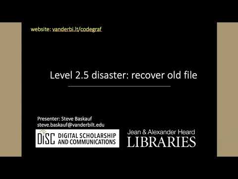 019f Recovering an old file using GitHub