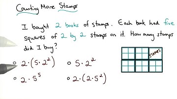 Counting More Stamps - Visualizing Algebra