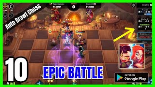 Auto Brawl Chess: Gameplay ⚔️ Road to Knight 5 👈 EPIC BATTLE!!