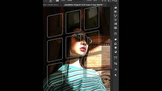 How to Create Window Shadow Light Effect Using Photoshop #shorts