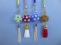 花柄ビーズボール　アクセサリー🌸作り方