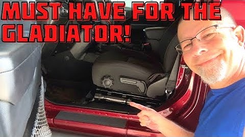 Jeep Gladiator Flashlight Seat Holder Installation: Must Have Gladiator Mod