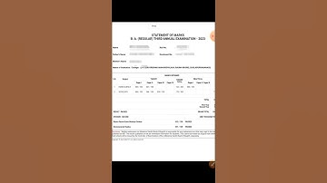 Mgkvp B. A 3rd year results show Now #shorts #ytshorts #viral