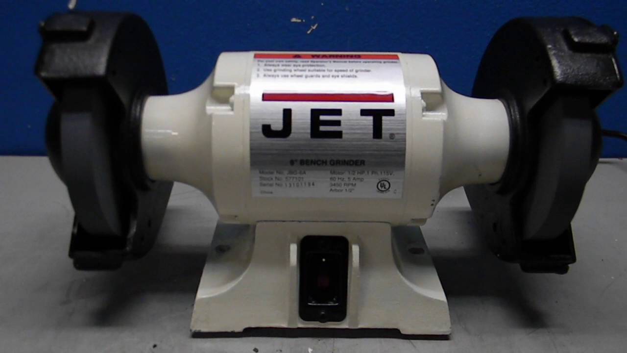 Jet 6" Bench Grinder JBG6A YouTube