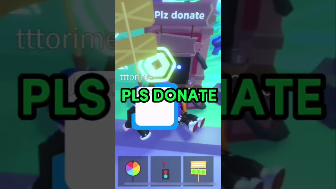 Donating 100 MILLION ROBUX In A Fake PLS DONATE Game Roblox