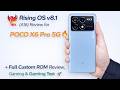 Rising OS v8.1 (A16) Review for POCO X6 Pro 5G 🔥 | Full Custom ROM Review, Gaming &amp; Battery Test 🚀