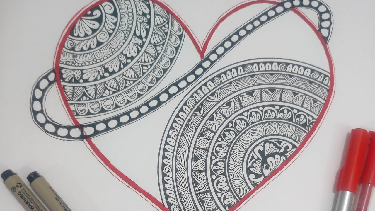 Zendala #mandala#trending#viral#heart#vloggers#youtubers#by#artlegends#🎨🖌️💥⭐✨🌺🌹🎨❤️