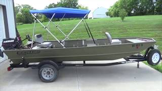 How To Install a Bimini Top - Jon Boat Bimini