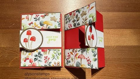 3 Bar Interlocking Gate Fold Card Stamping Tutorial Technique Tuesday