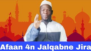 Afaan Afurin Jalqabne Jira